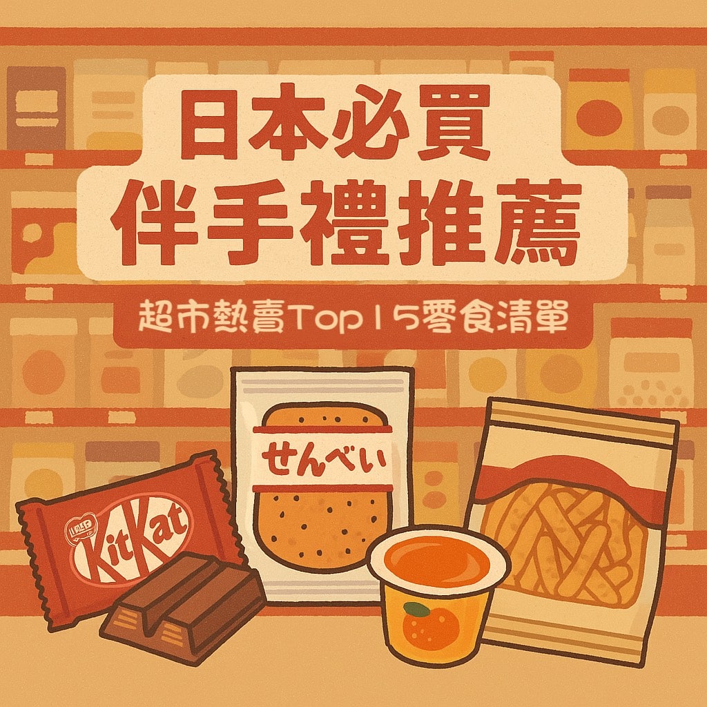 日本零食Top推薦｜人氣熱銷、不踩雷的美味名單！