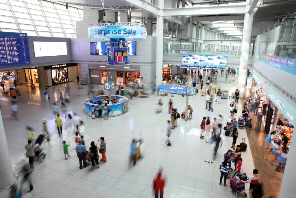 仁川機場免稅店區塊