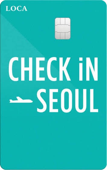 CHECK iN SEOUL South Korea交通卡